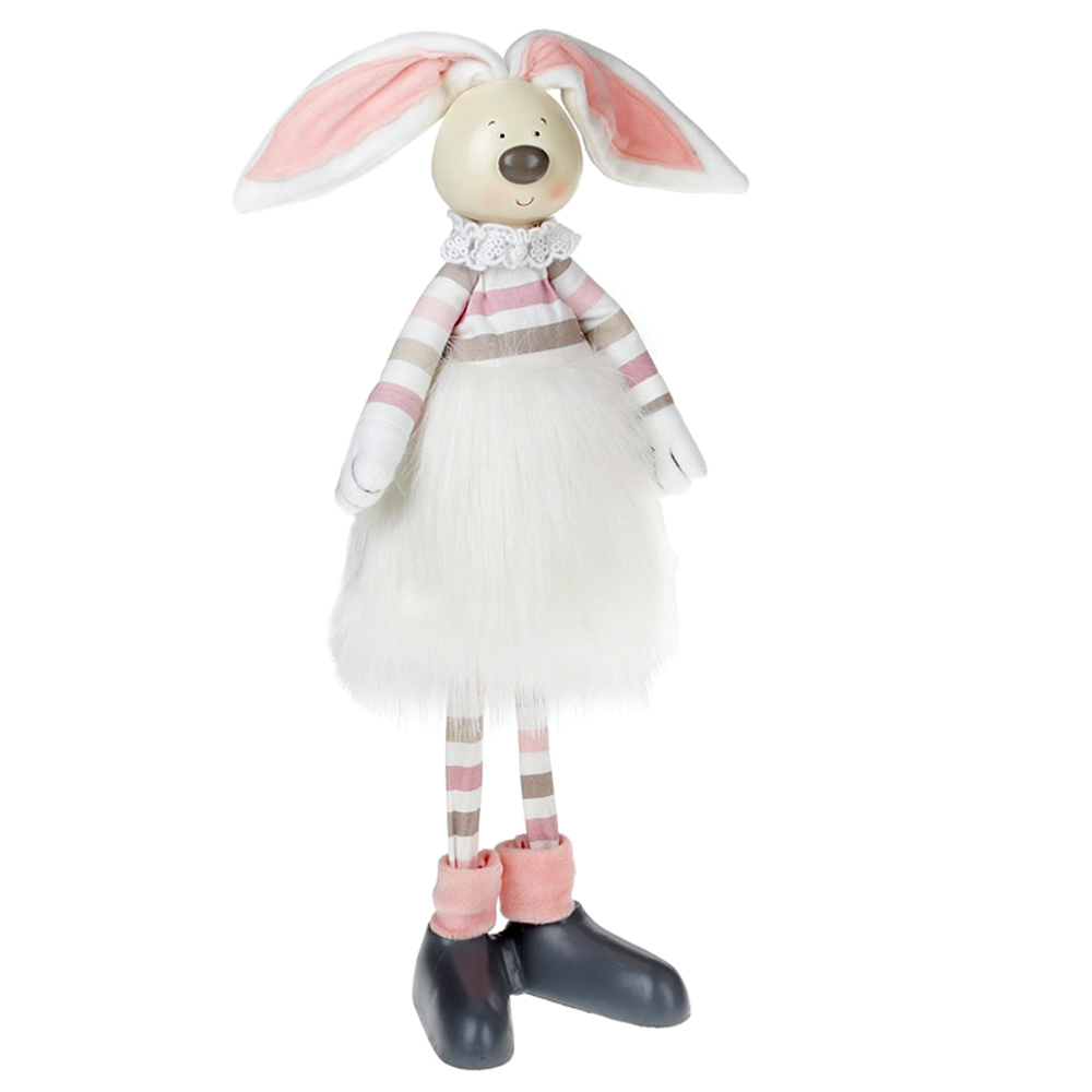 White Easter Bunny Plush Toy | Product sku S-194029