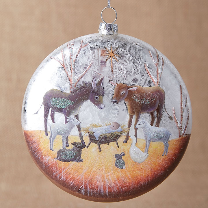 christmas scenery ornaments