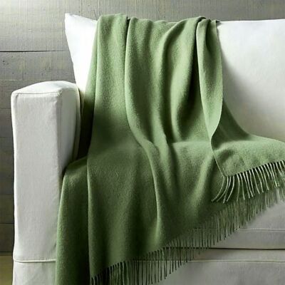 Green cashmere 2024 blanket