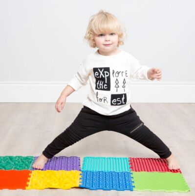  Massage Sensory Mat Module Game Mat for Kids and Adult