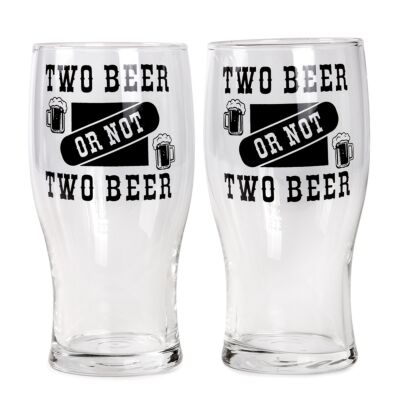 mi Belgian Beer Glasses - Set of 2 – mi State of Mind