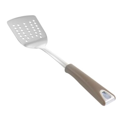 Hubert Stainless Steel Slotted Serving Spoon with Nylon Head - 13L