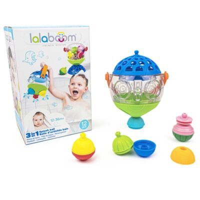 Lalaboom My First Step-by-Step Developmental Sensory 21 Piece Character  Bead Activity Set – Pop, Twist, Mix, and Stack— Montessori Method STEM  Focus –