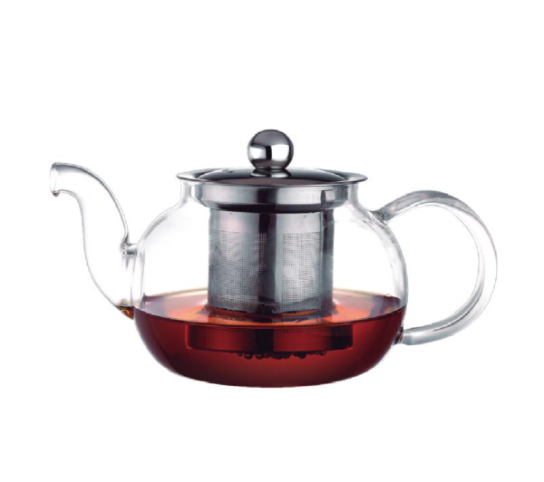 Glass Teapot With Infuser Tea Kettle Floral Tea Pot Daisies Teapot for  Women Hostess Gift 