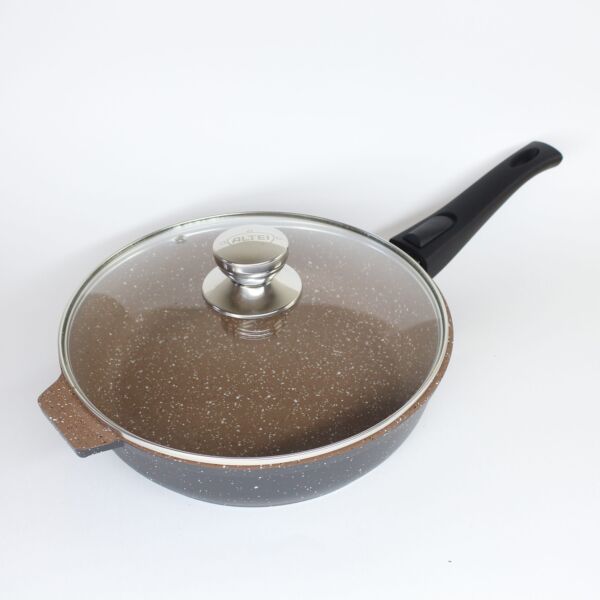 Lime Nonstick Pan with Removable Handle