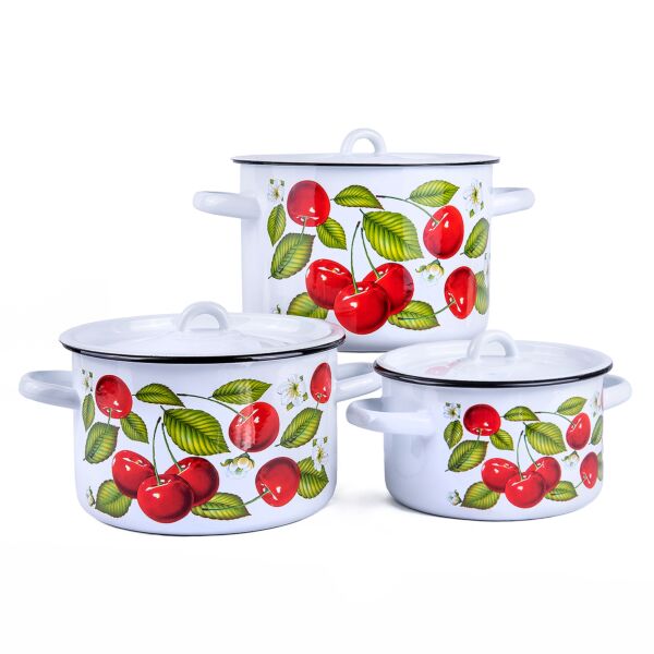 Cocinaware Red Enamel Stock Pot - Shop Stock Pots & Sauce Pans at