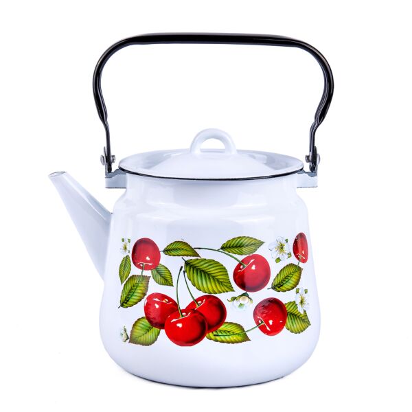 STP Goods 2.3qt Mushrooms Enamel Kettle - 2.3 qt