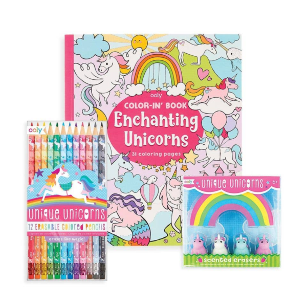 Ooly Unique Unicorns Stationery Kit