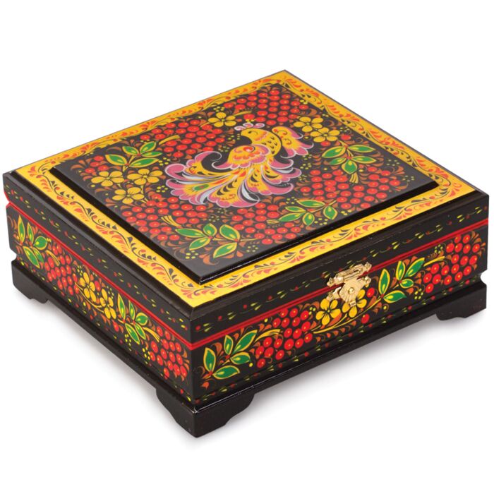 Khokhloma Painting Tray