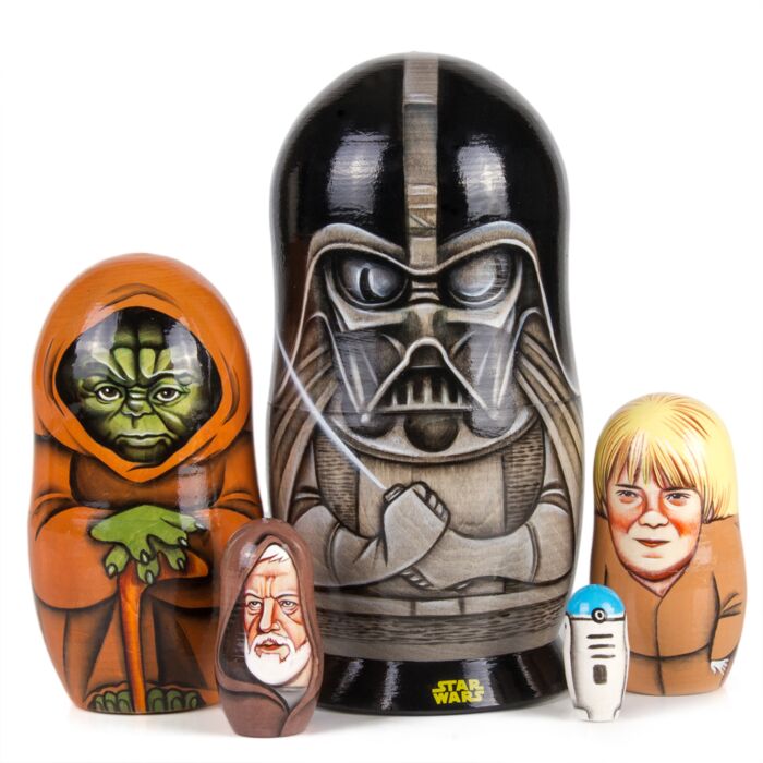 Star wars hot sale nesting dolls