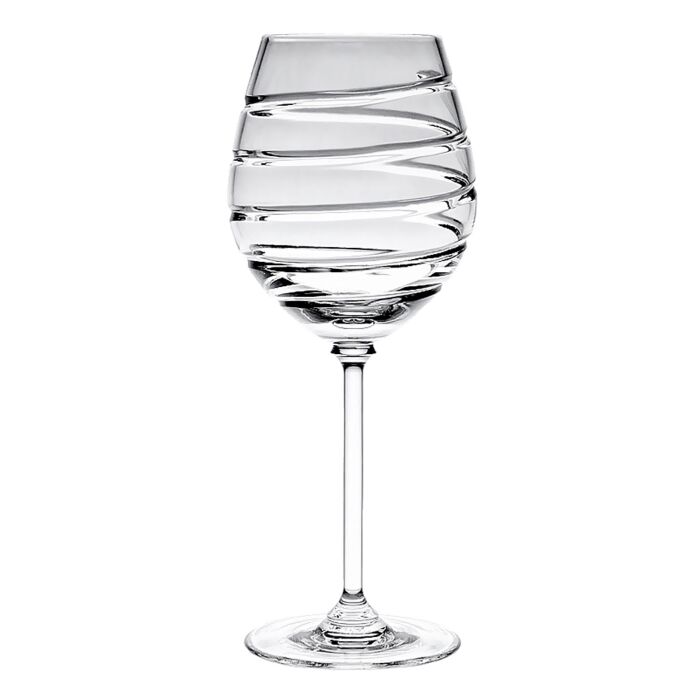 Swirl Crystal Highball Glasses Set of 6