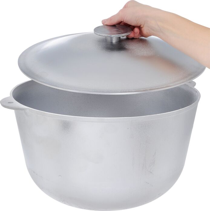 Aluminum Kazan Large Cooking Pot with Lid