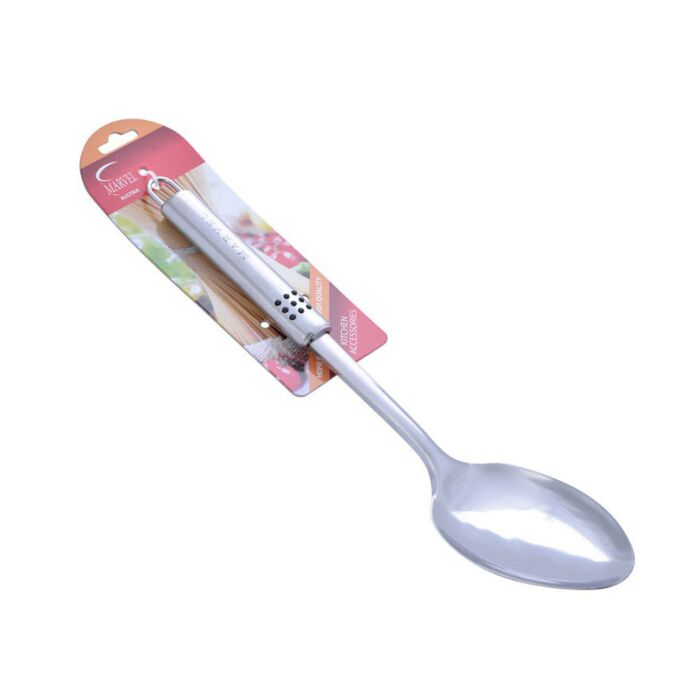 Spoon Smooth Long Handle Stainless Steel Cooking Spoon Durable