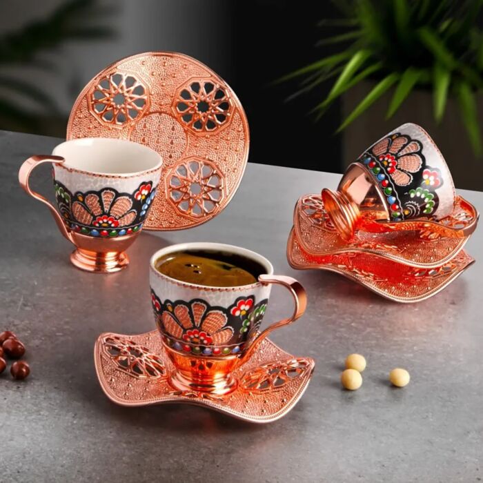 Elegant and Practical Tea Cups & Saucers Set 
