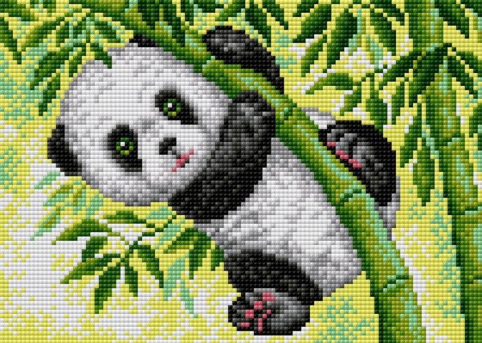 Panda Diamond Painting Kit for kids NO Frame