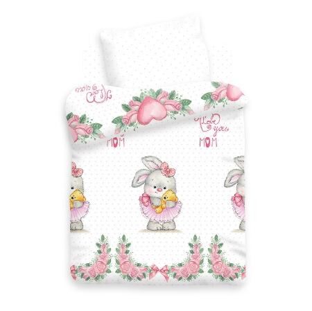 Bunny Ballerina Duvet Cover Set of 3