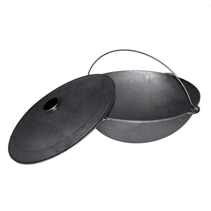 Cast Iron Potjiekos With Lid – Pyle USA