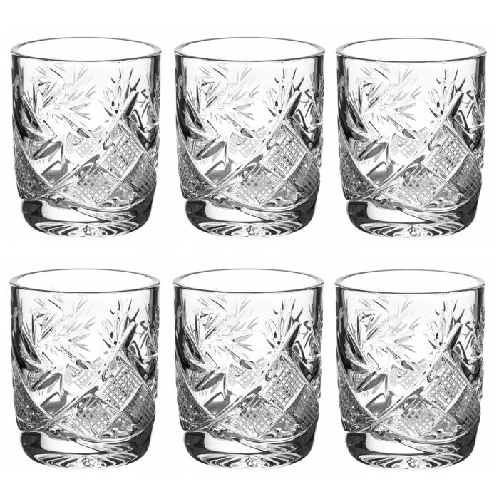 Crystal Brandy Glasses Set of 6