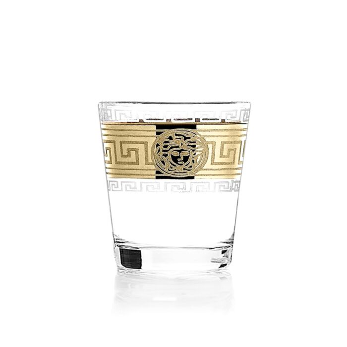 Engraved Set of 6 Glass Espresso Shot Glasses Brooklyn