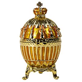 Gold Imperial Egg Jewelry Box 