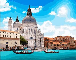 Santa Maria della Salute Paint-by-Number Kit for Kids & Adults