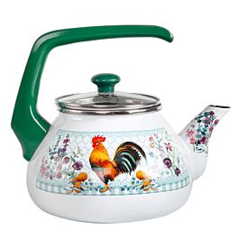 STP Goods 2.3qt Mushrooms Enamel Kettle - 2.3 qt