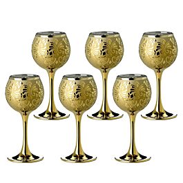 Liberty Collection Elegant and Modern Crystal Wine Glasses Set for